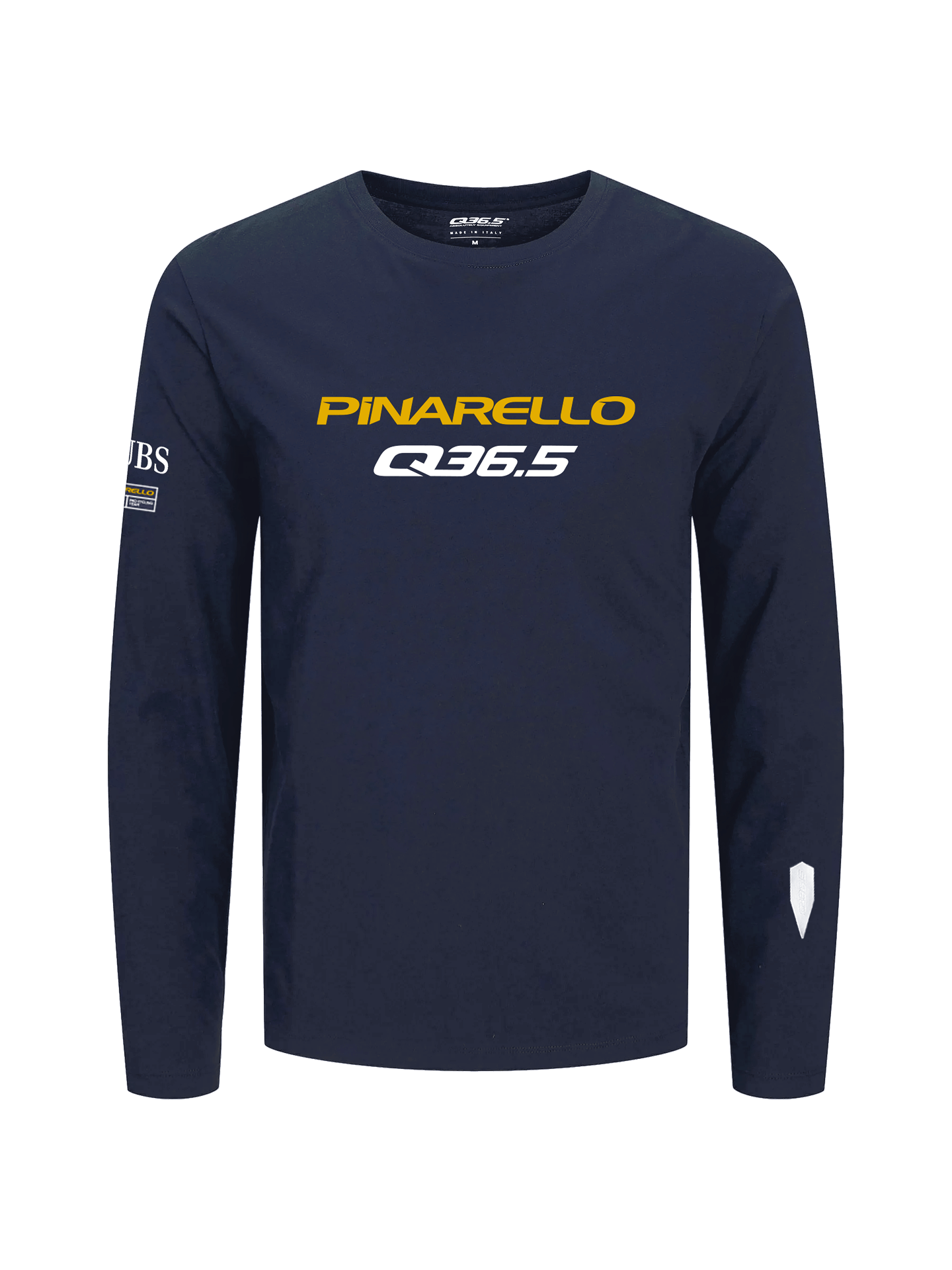 Pro Cycling Team Long Sleeve T-shirt Ocean Blue