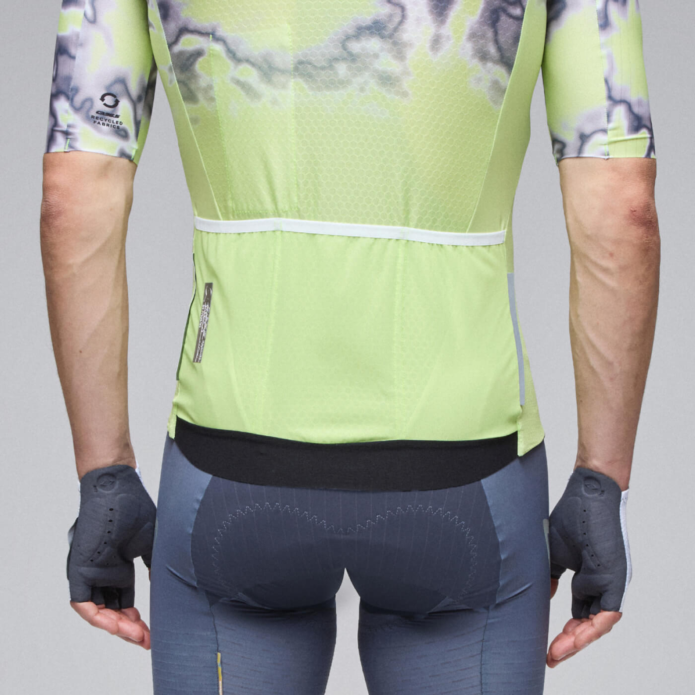 Cycling Gregarius Clima Weathermap Jersey Men Q36.5 - Mesh pockets