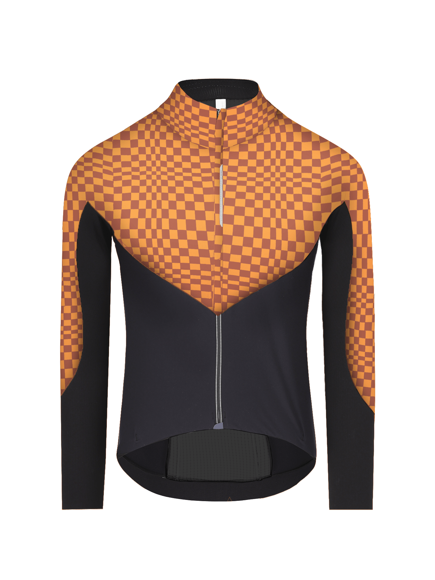 Q36.5 Long Sleeve Hybrid Que Orange Mサイズ Q36.5 Hybrid Que X Long Sleeve Cycling Jersey : ORANGE