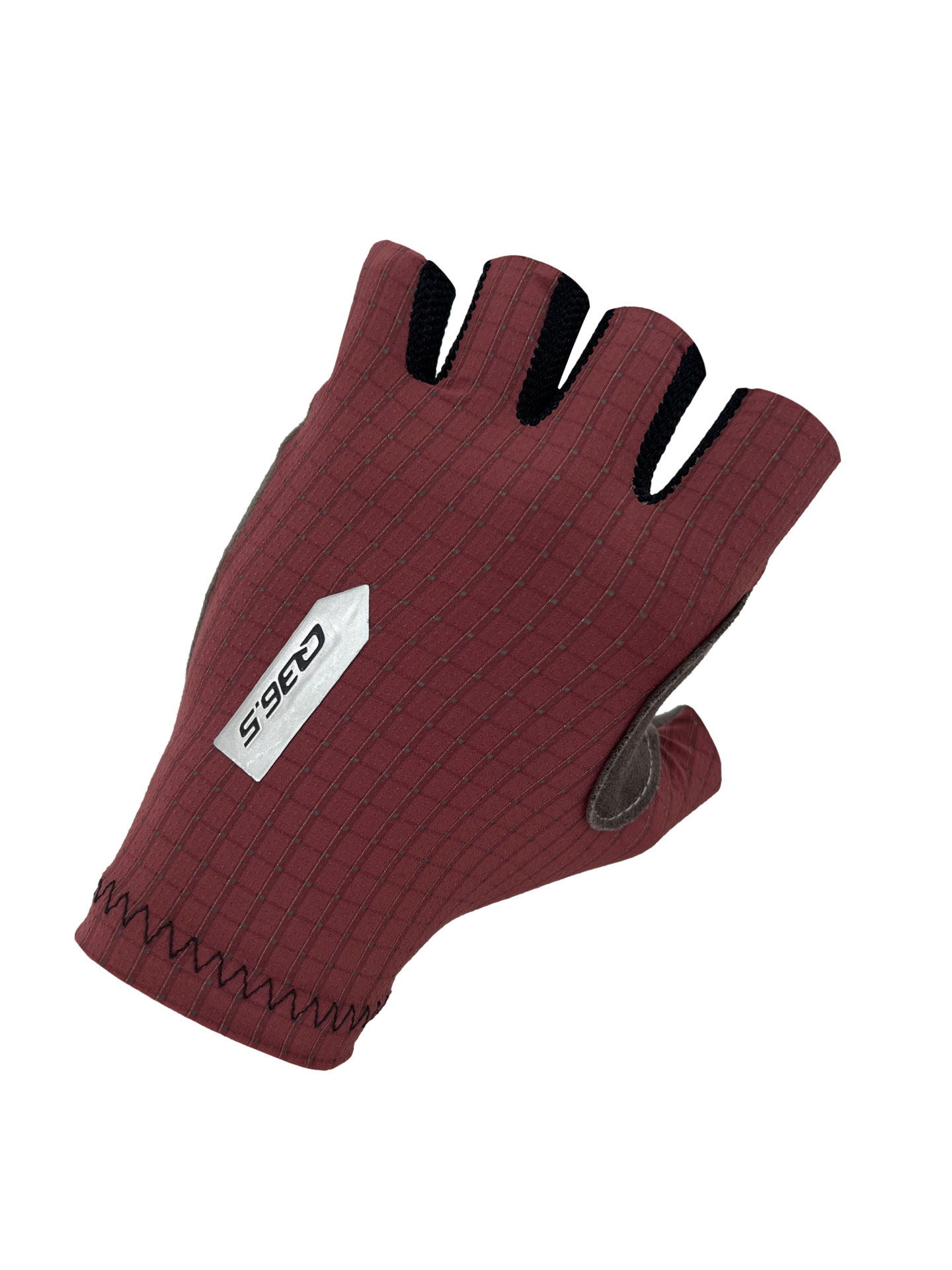 Purple Padded half finger bicycle gloves Summer