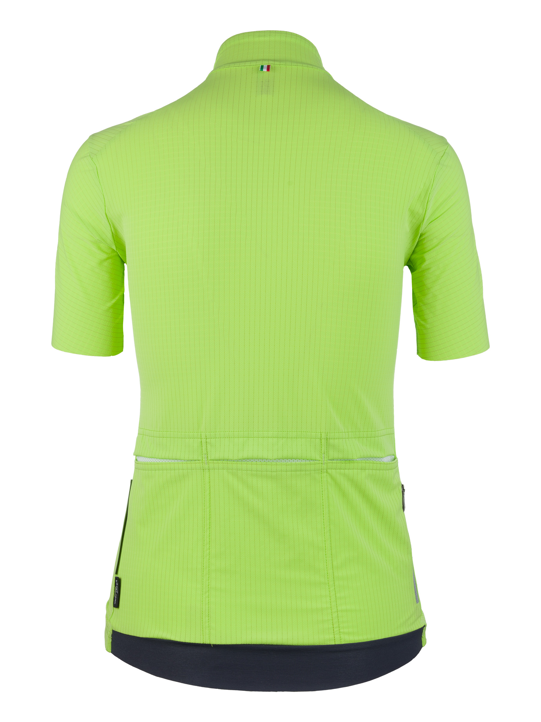 Cycling Womens Pinstripe X Lime L1 Short Sleeve Jersey Q36 5