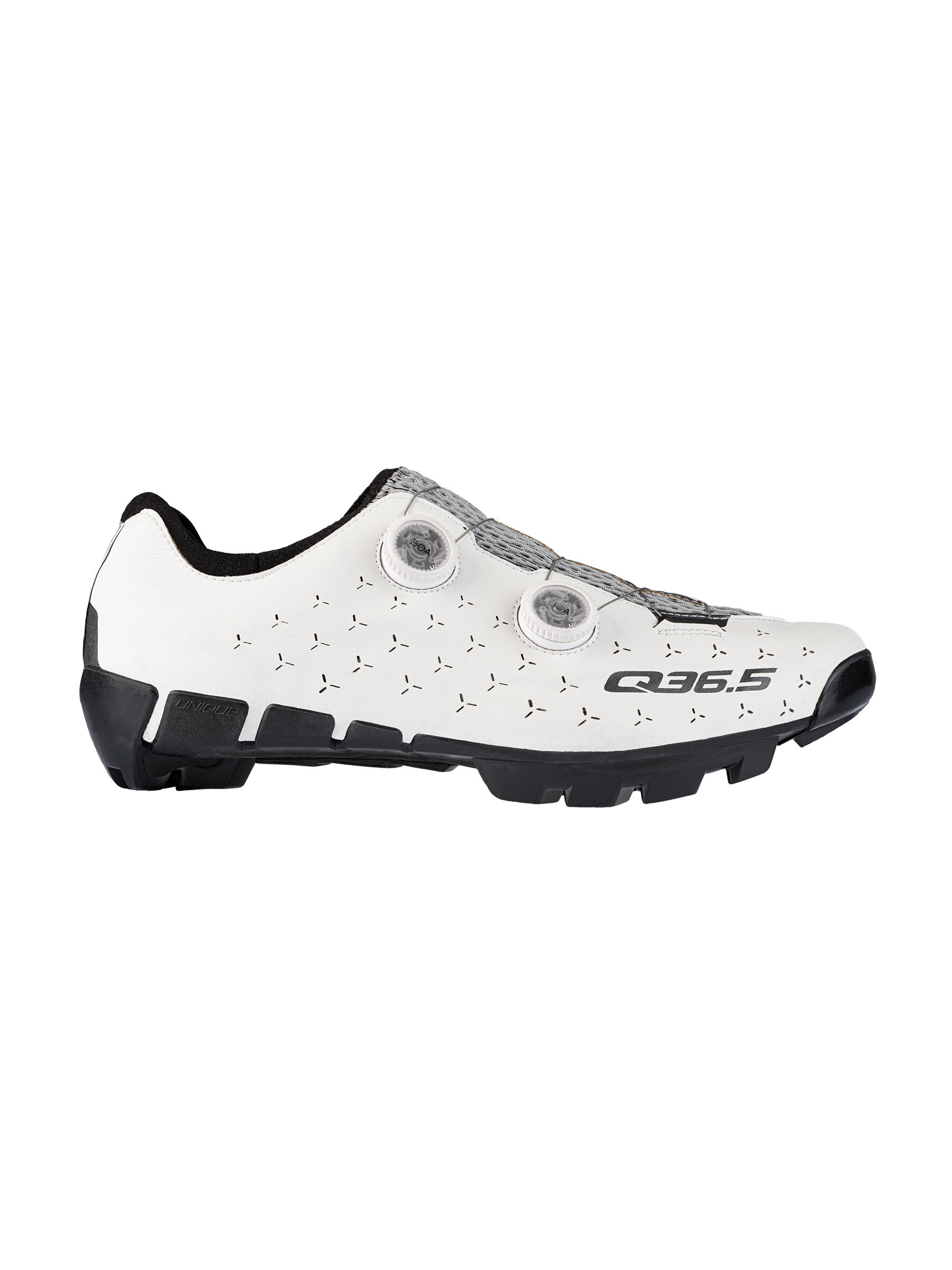 Mountain bike shoes & gravel bike shoes for men & women, silver • Q36.5
