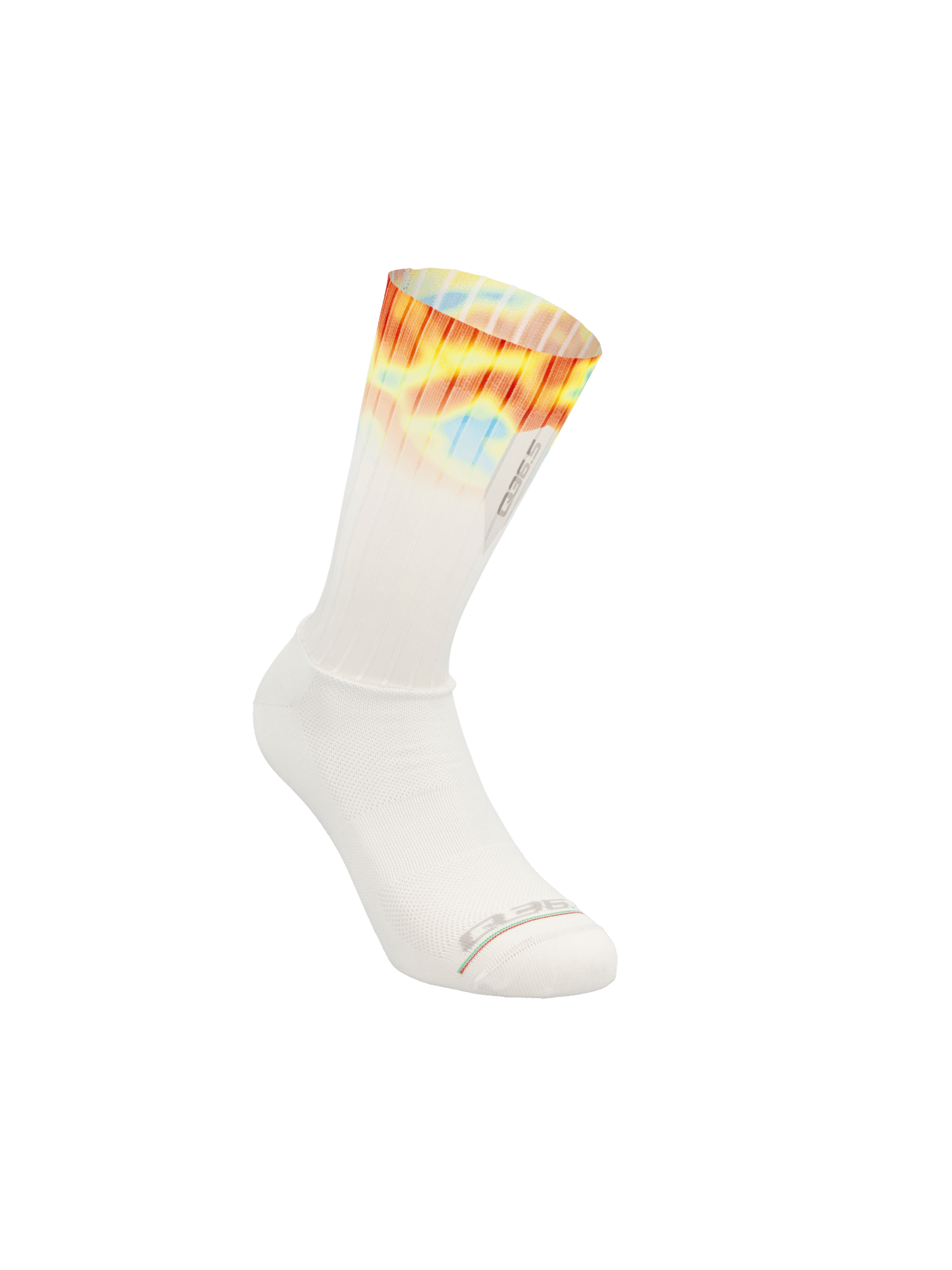 Dottore Aero 19 Socks Weathermap White
