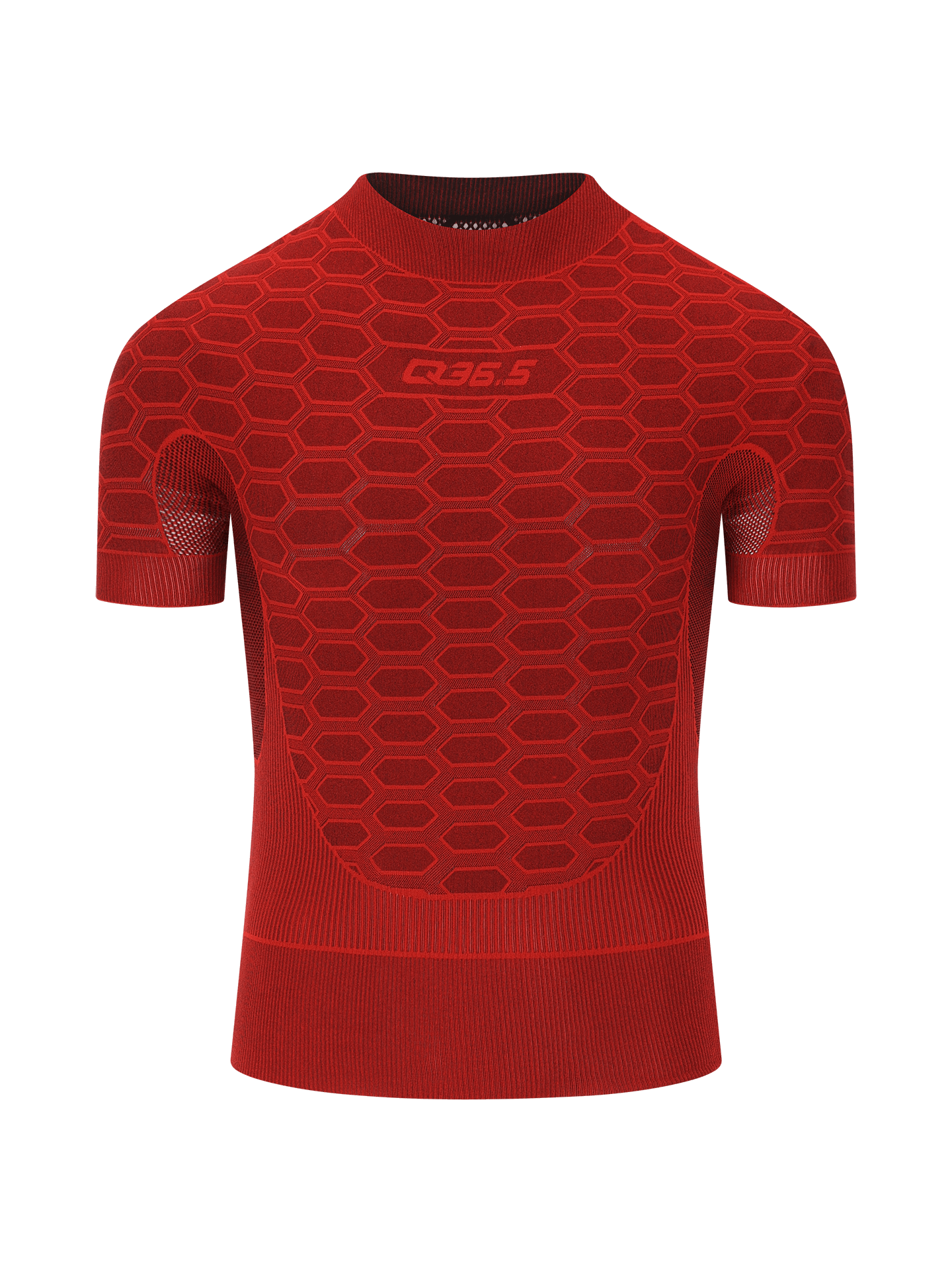 Base Layer 2 Kurzarm Rot