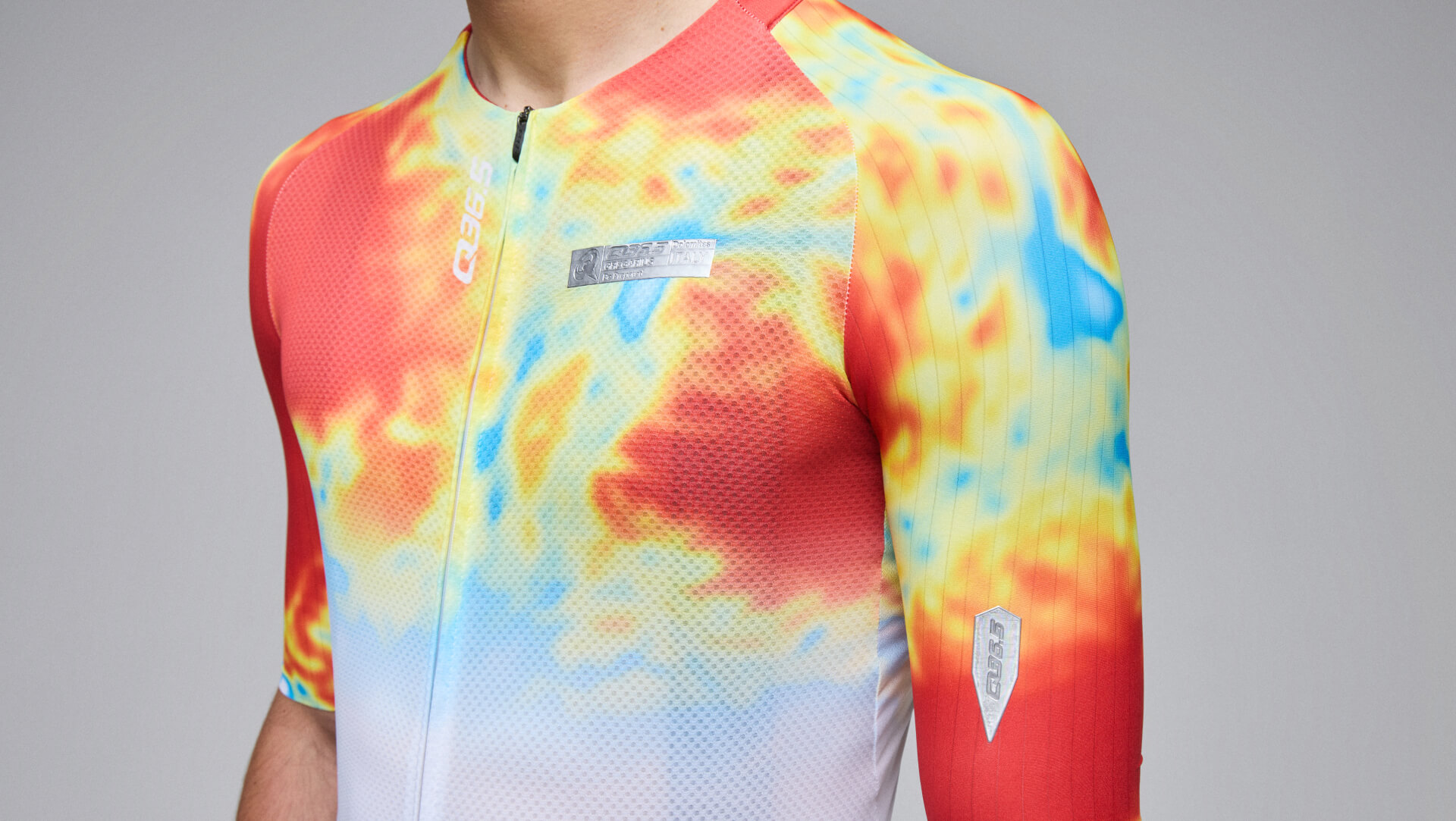 Gregarius Clima Weathermap Trikot Herren Q36.5 - 3D-Material