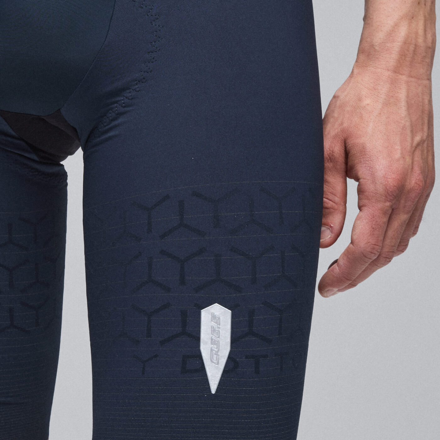 Cycling Dottore PRO Bib Shorts Men Q36.5 - Silver Thread 