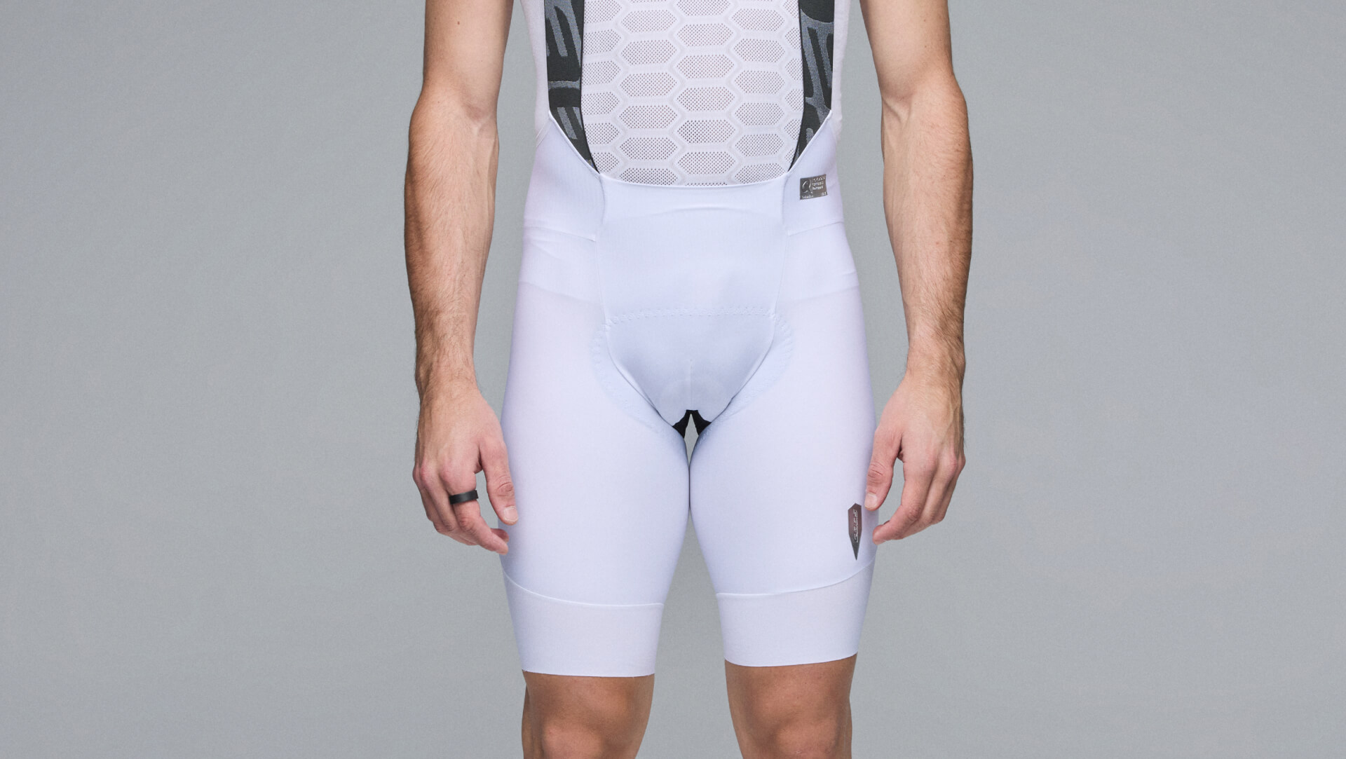 Cycling Gregarius Pro Bib Shorts Men Q36.5 - Ergogenic Minimalist Pattern