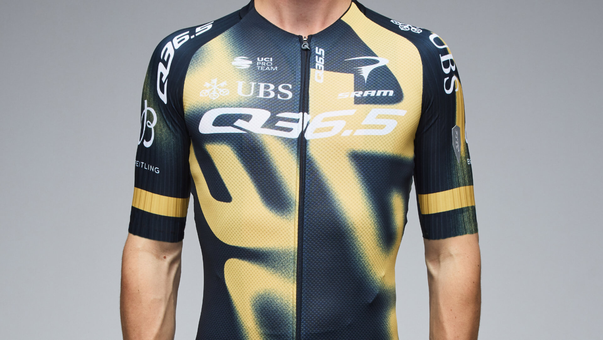 Gregarius Q36.5 Pro Team Off-Road Trikot Herren Q36.5 - Fortschrittliche Leichtbauweise