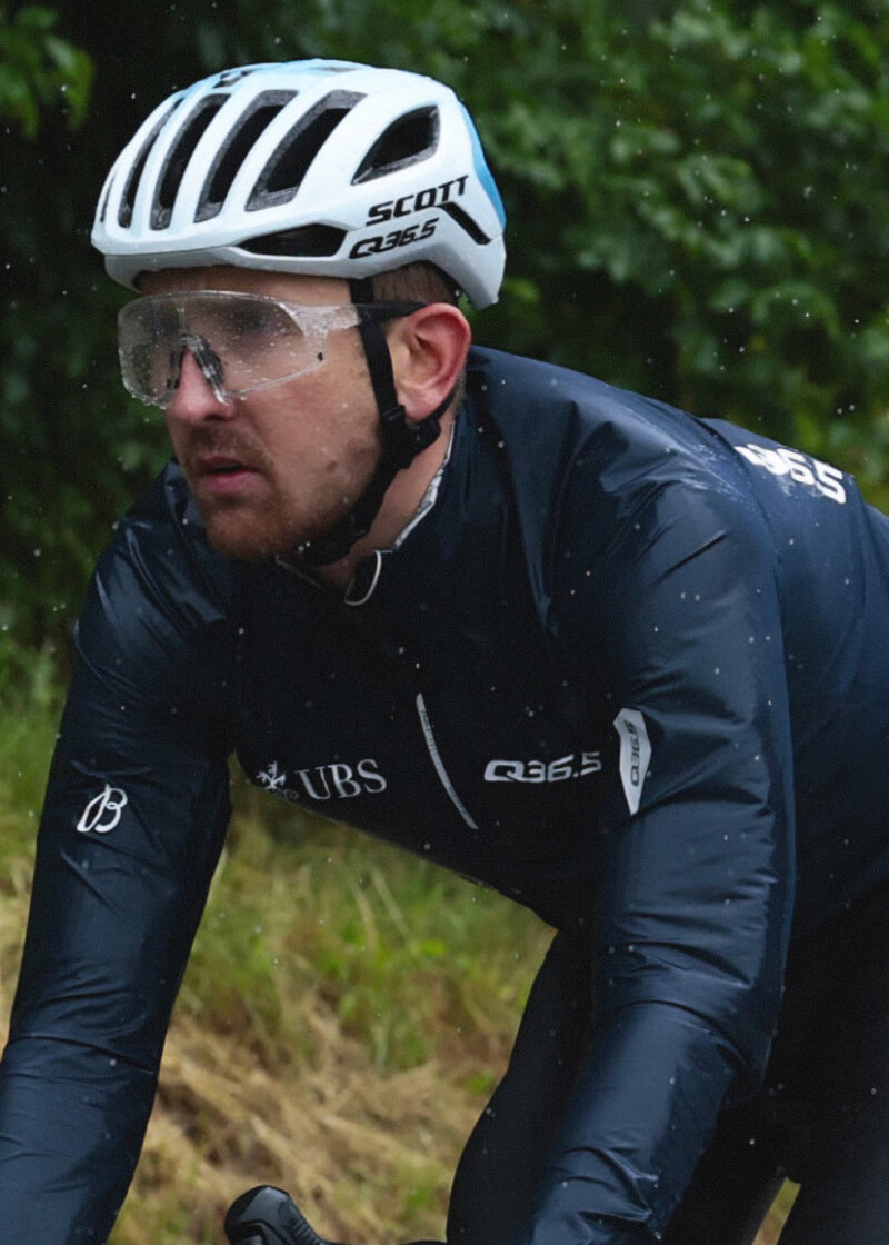 Cycling Rain Shell Plus Jacket - Nautica Blue • Q36.5