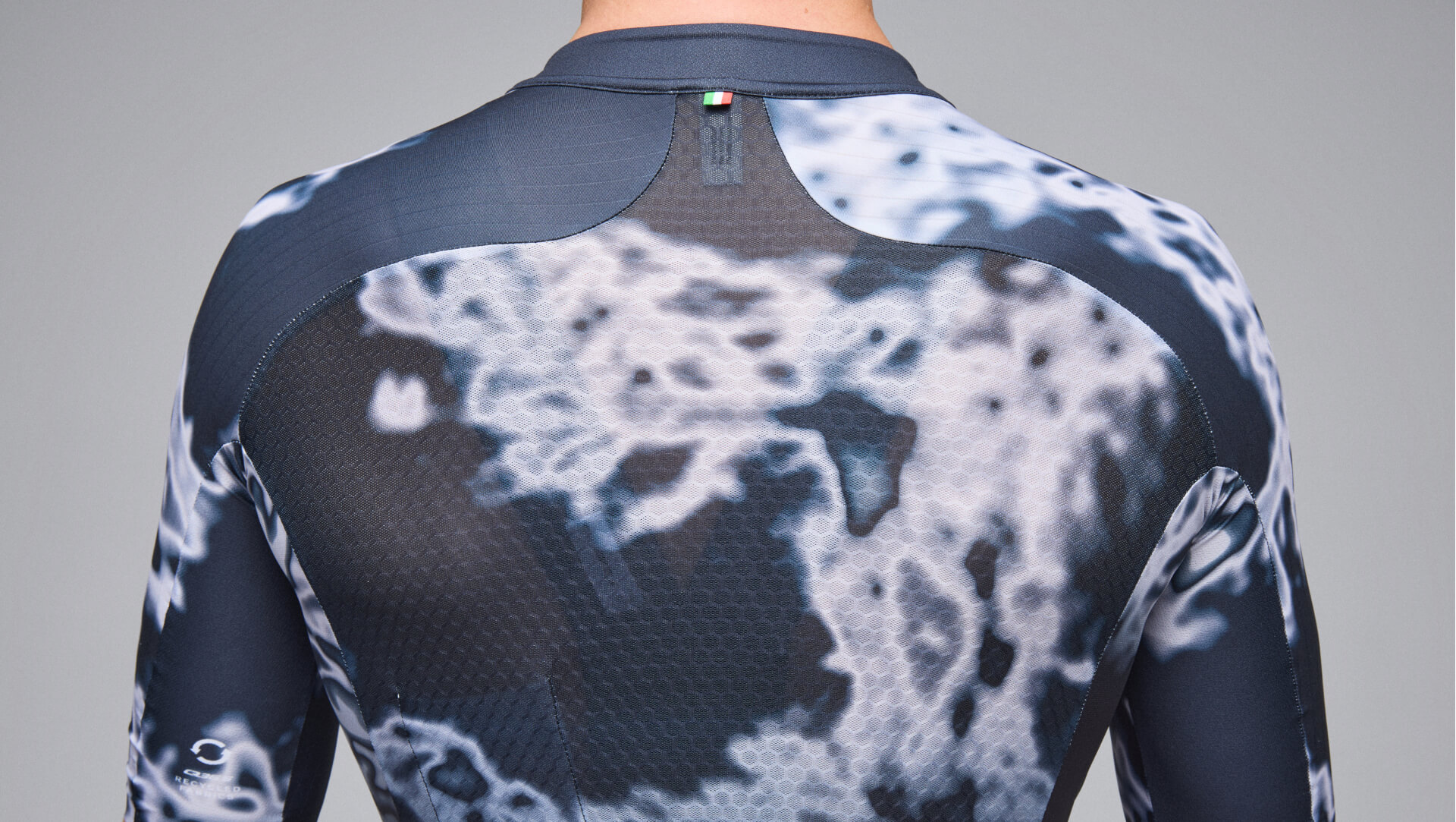 Gregarius Clima Weathermap Maillot ciclismo Hombre Q36.5 - Malla en panel de abeja 