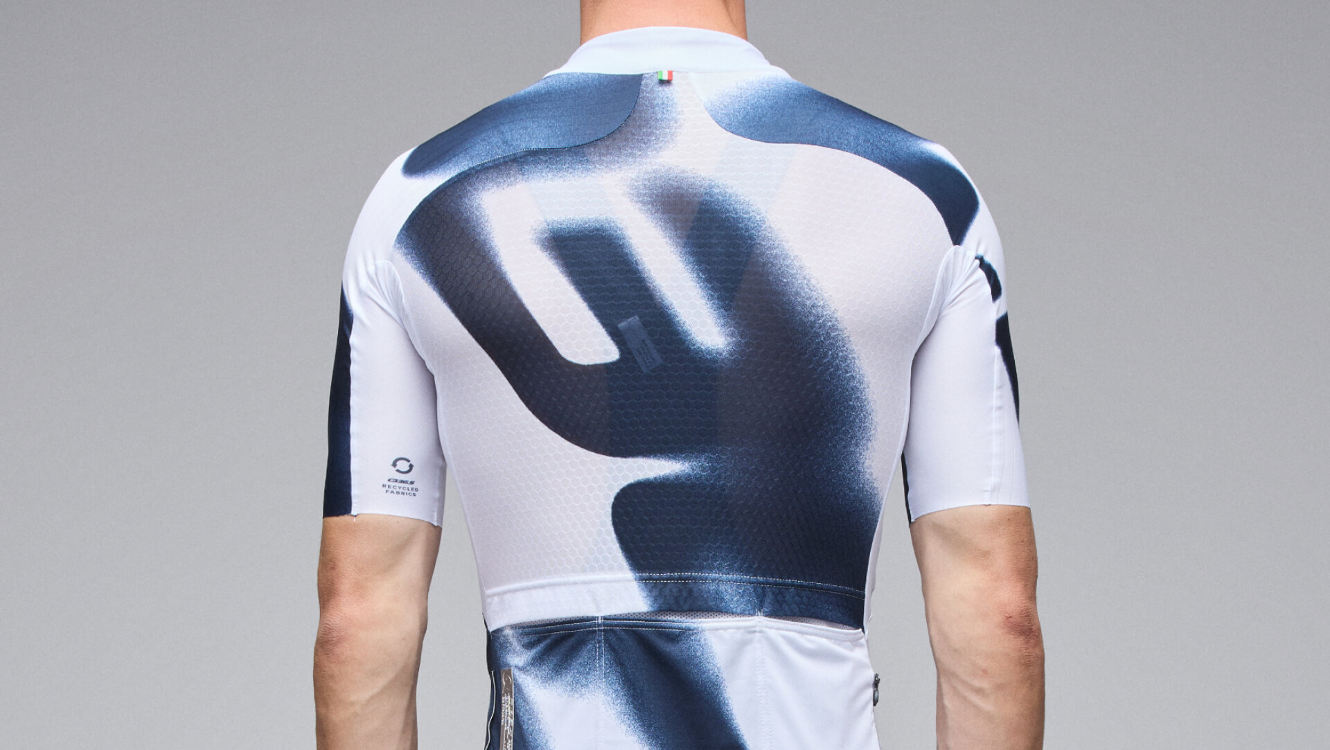 Gregarius Pro Big Logo Jersey Herren Q36.5 - Wabenförmiges Mesh 