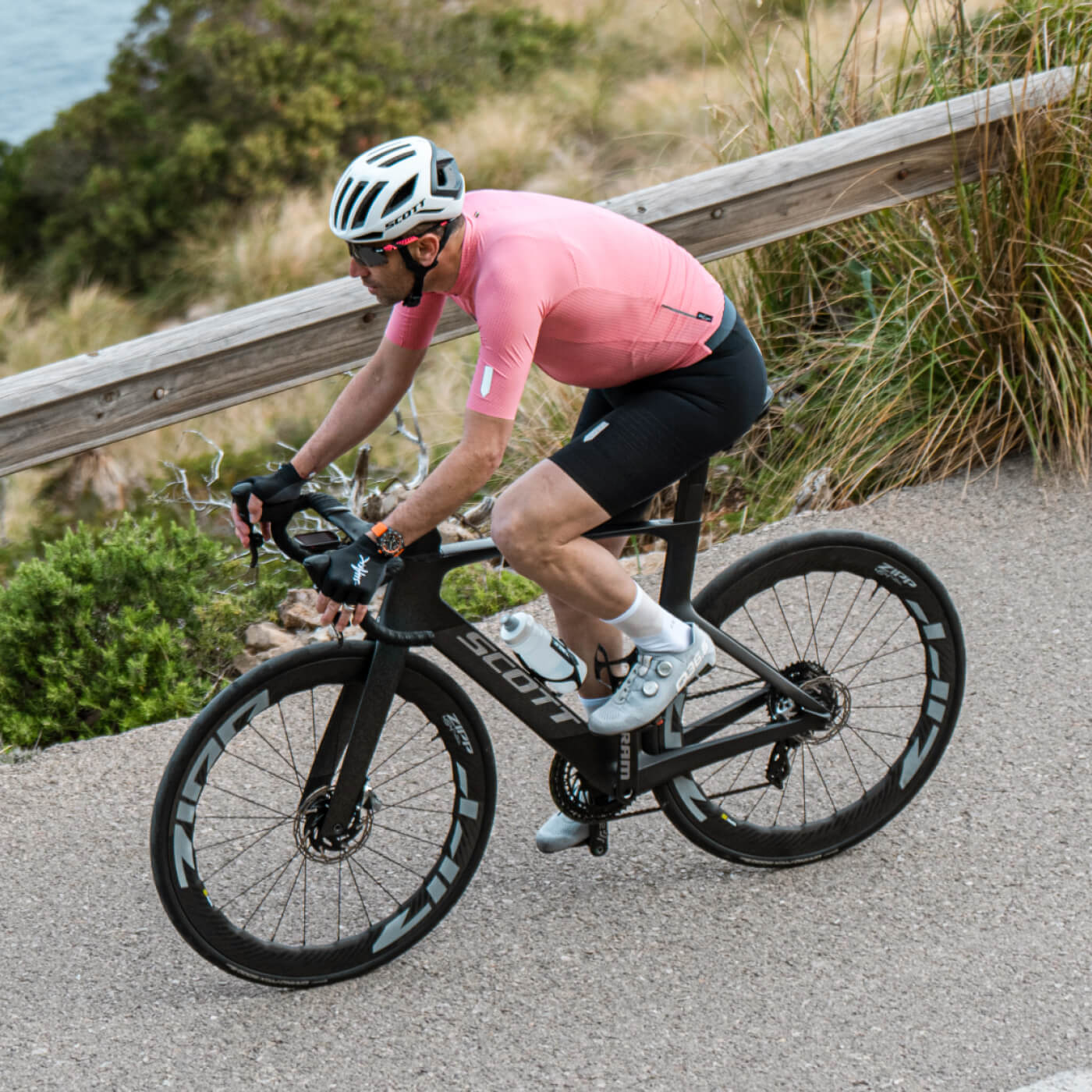 Dottore PRO Maglia ciclismo Pink Giro • - Main Image