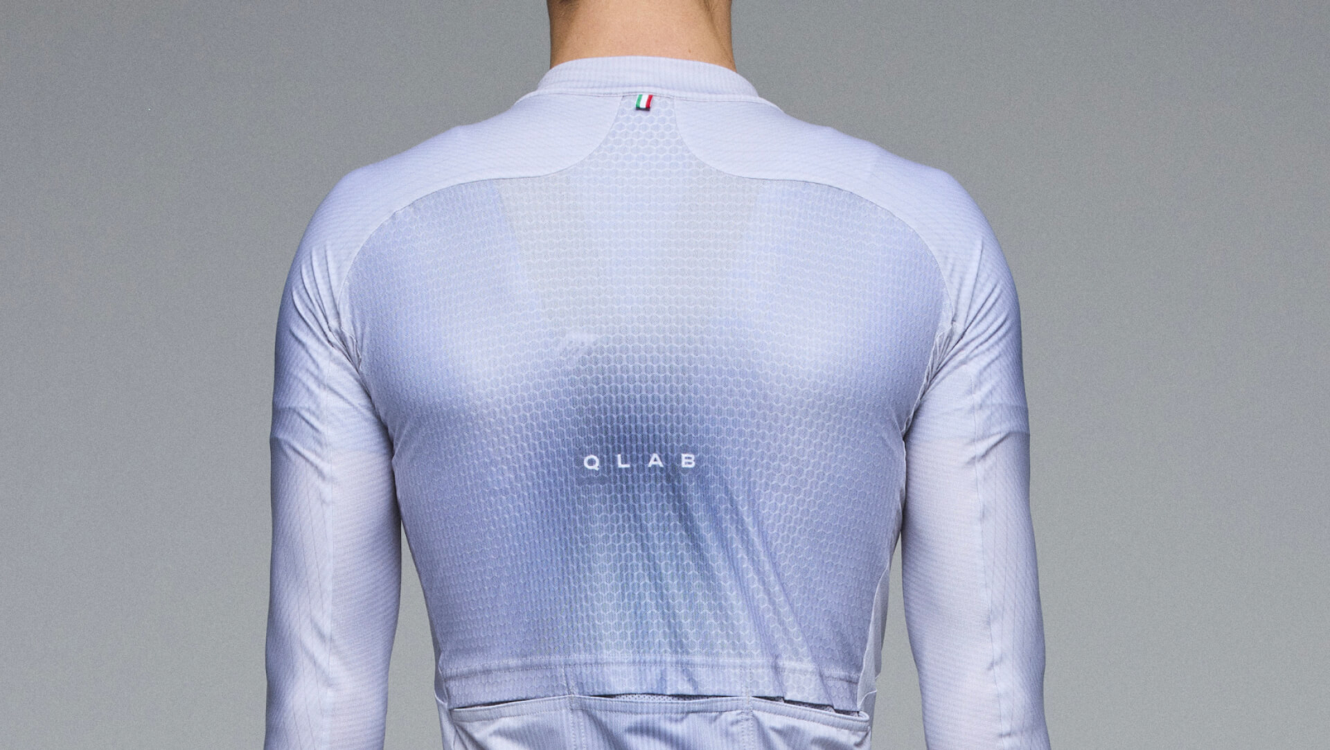 Cycling Gregarius Hybrid Light QLAB Long Sleeve Jersey Q36.5 - Honeycomb Mesh