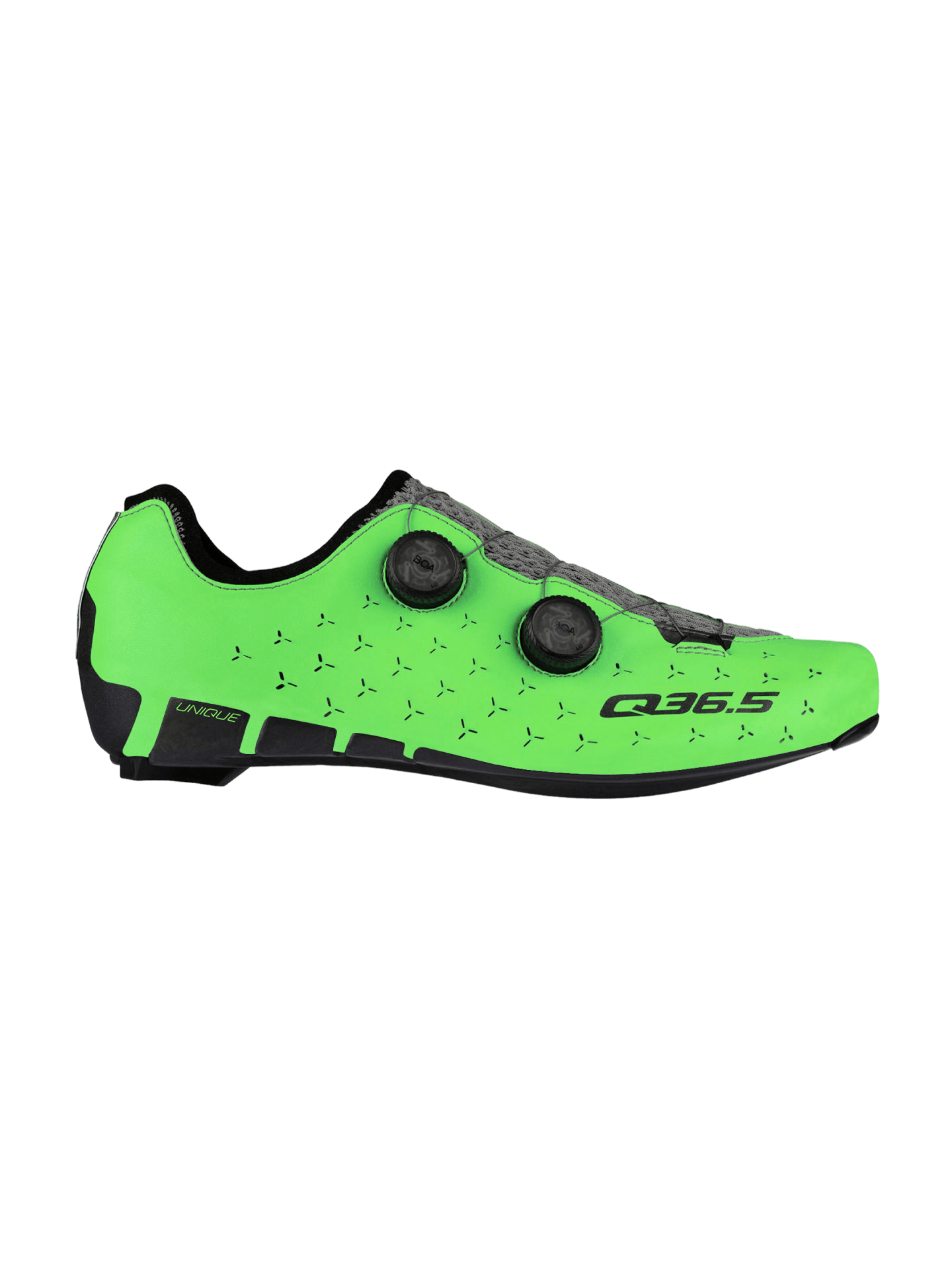Unique Rennradschuhe Fluo Grün