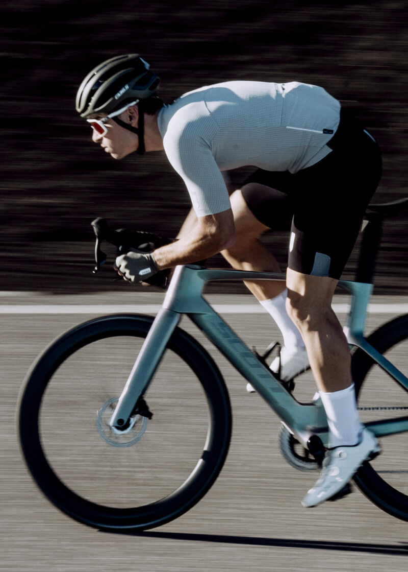 Cycling Mens Gregarius Ultra Australian Green Bib Shorts• Q36.5