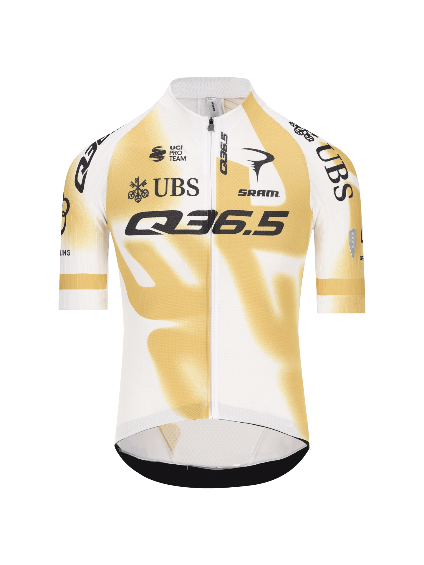 Gregarius Q36.5 Pro Team Off-Road Maillot Gold-White