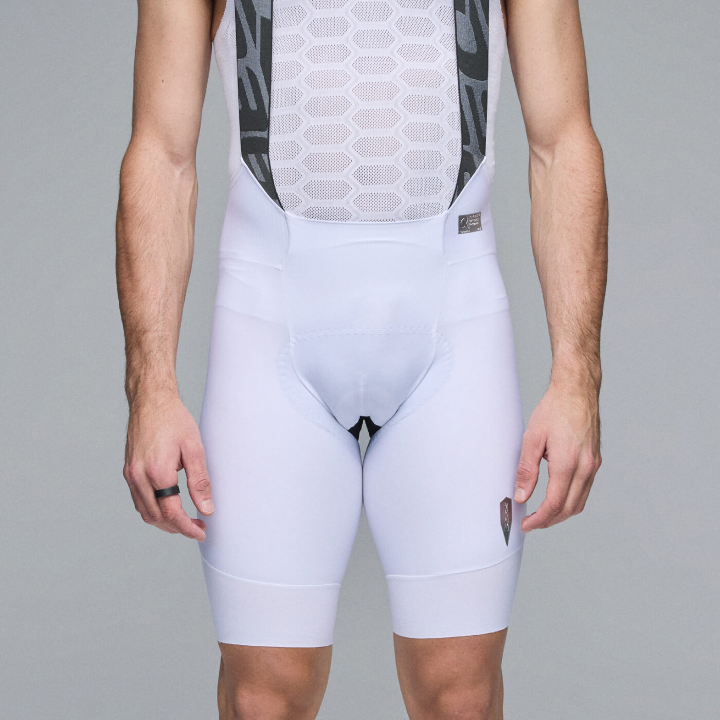 Cycling Gregarius Pro Bib Shorts Men Q36.5 - Ergogenic Minimalist Pattern