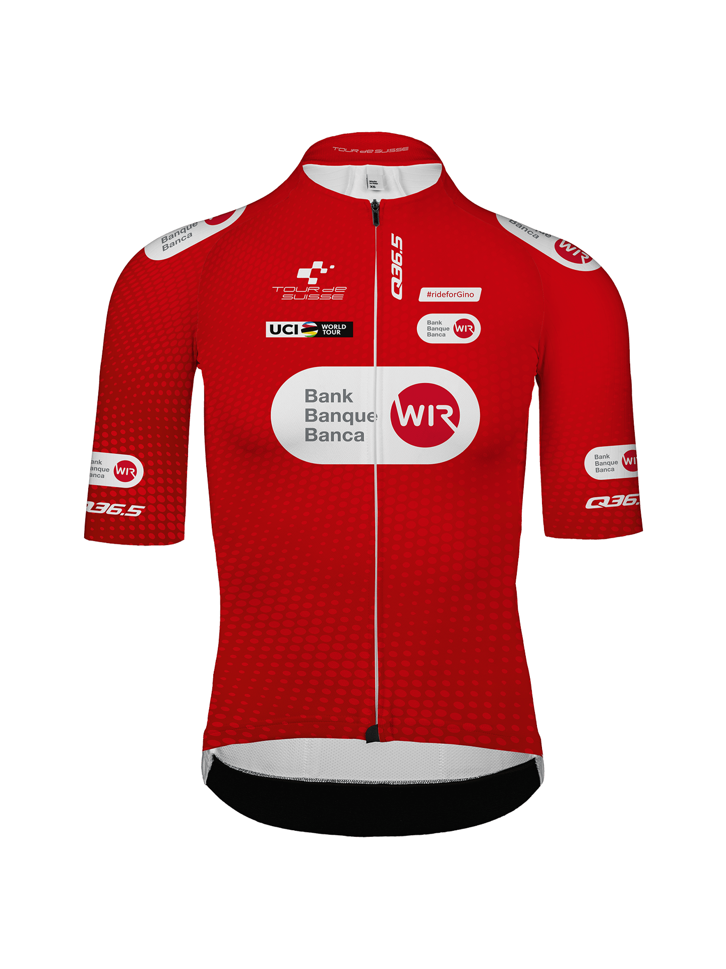 Cycling Gregarius Pro Tour De Suisse CLIMBER Jersey Red •