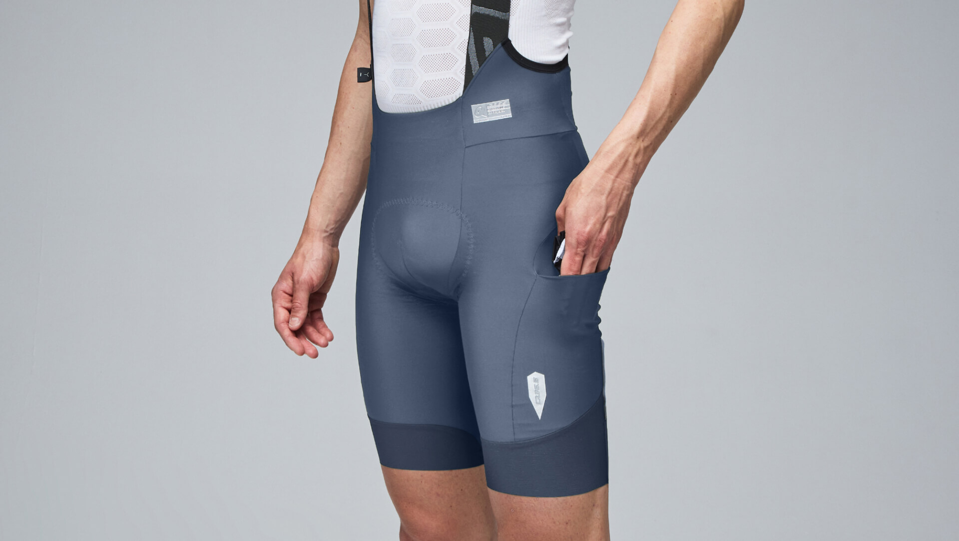 Cycling Adventure Cargo Bib Shorts Men Q36.5 - Invisible Pockets Cycling Adventure Cargo Bib Shorts Men Q36.5 - Invisible Pockets