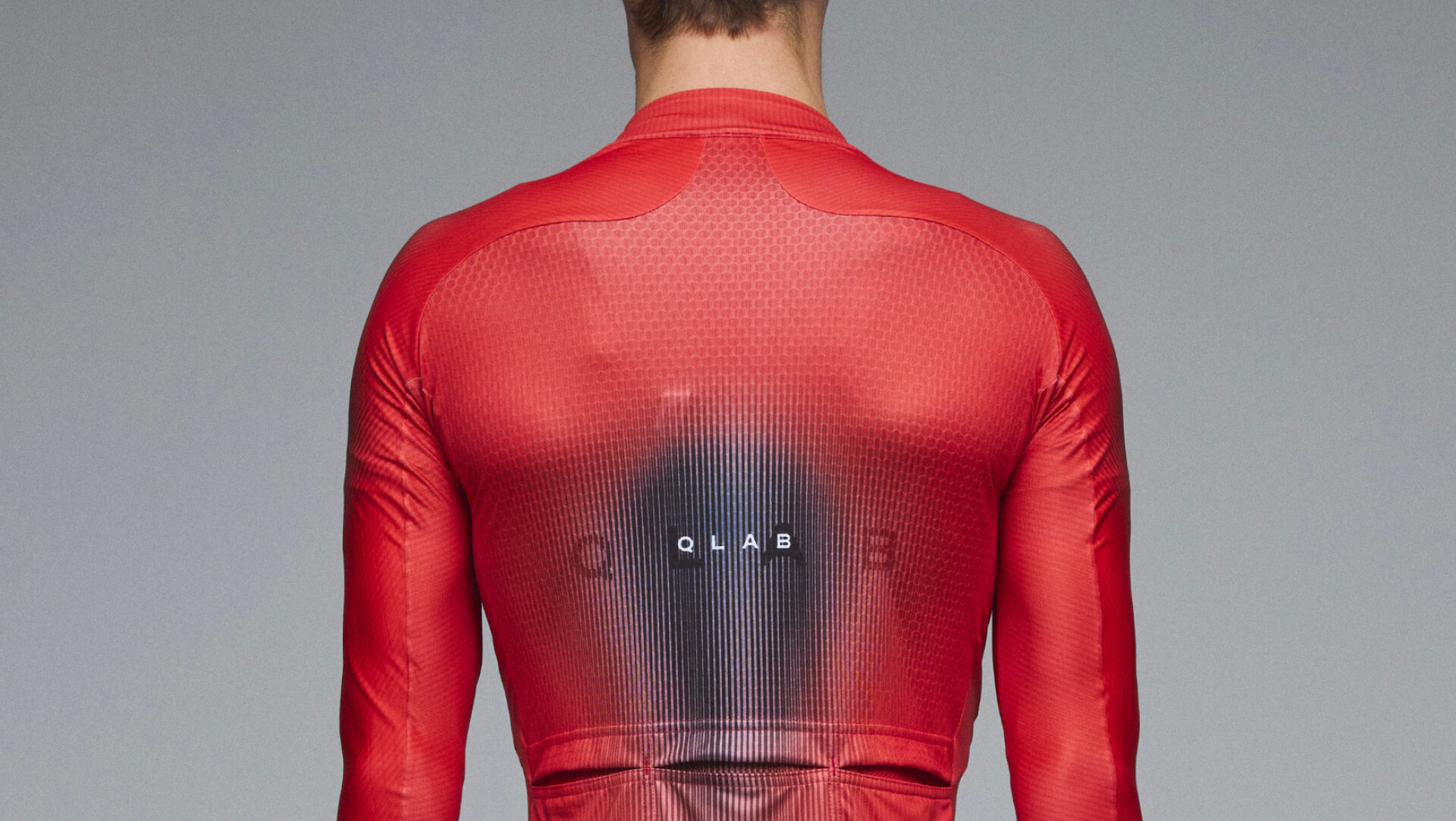 Cycling Gregarius Hybrid Light QLAB Long Sleeve Jersey Q36.5 - Honeycomb Mesh