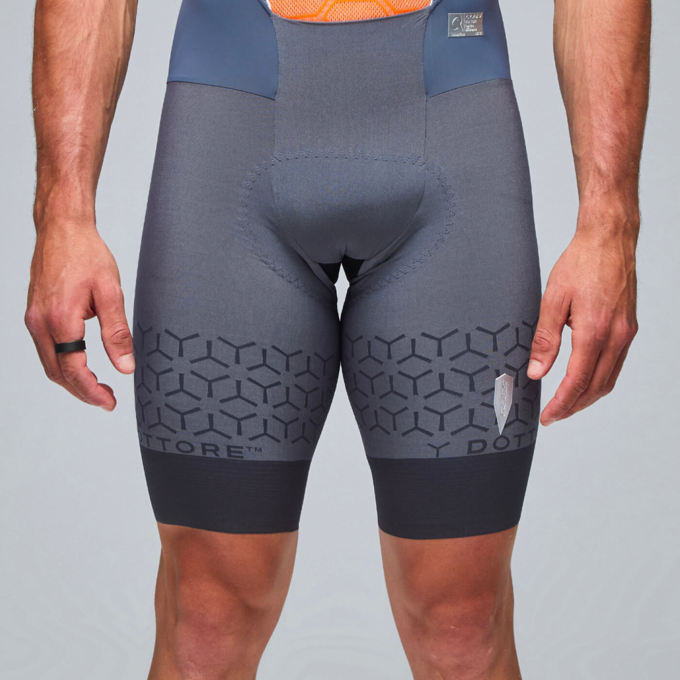 Cycling Dottore PRO Signature Bib Shorts Men Q36.5 - Proprietary Leg Hem Finishing