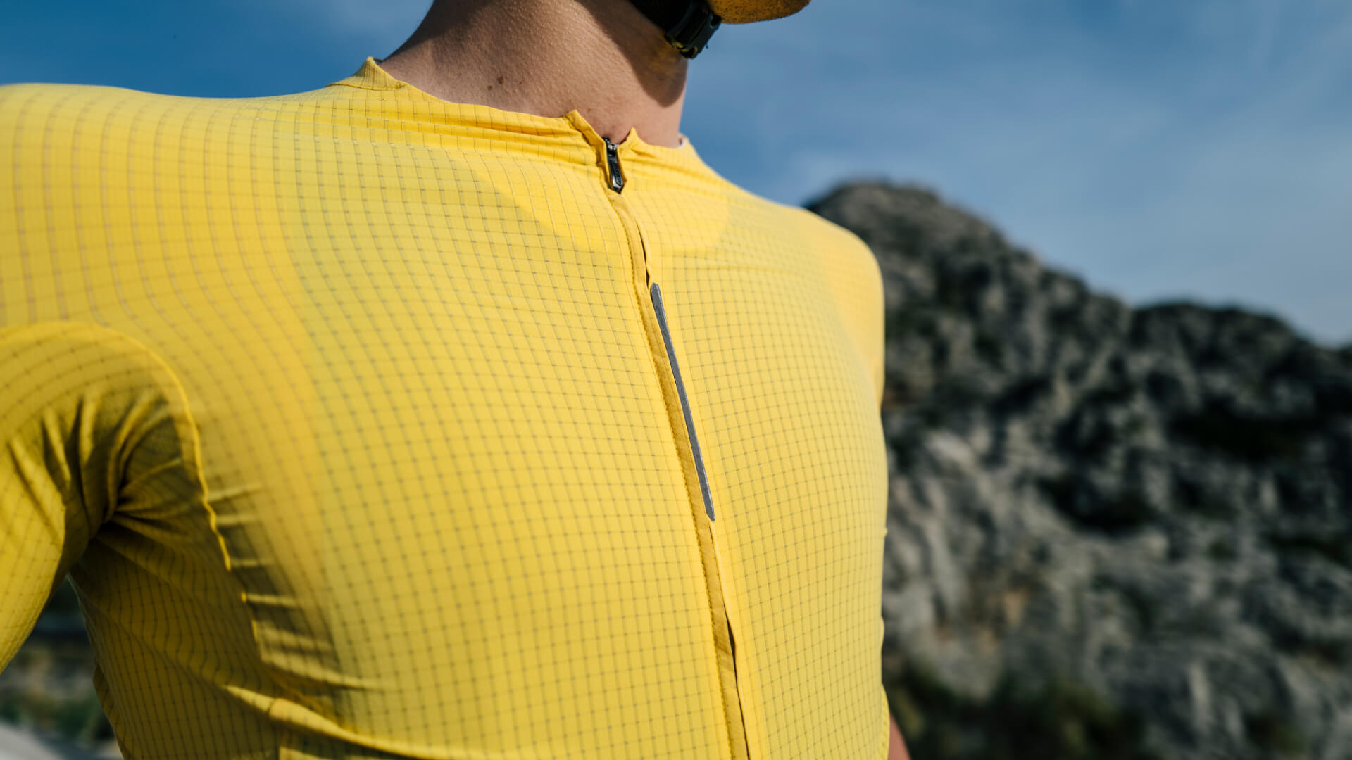 MAILLOT LONG DE CYCLISME JAUNE - AUTOMNE - LIBERTY+ - CycloPro MAILLOT LONG DE CYCLISME JAUNE - AUTOMNE - LIBERTY+ - CycloPro