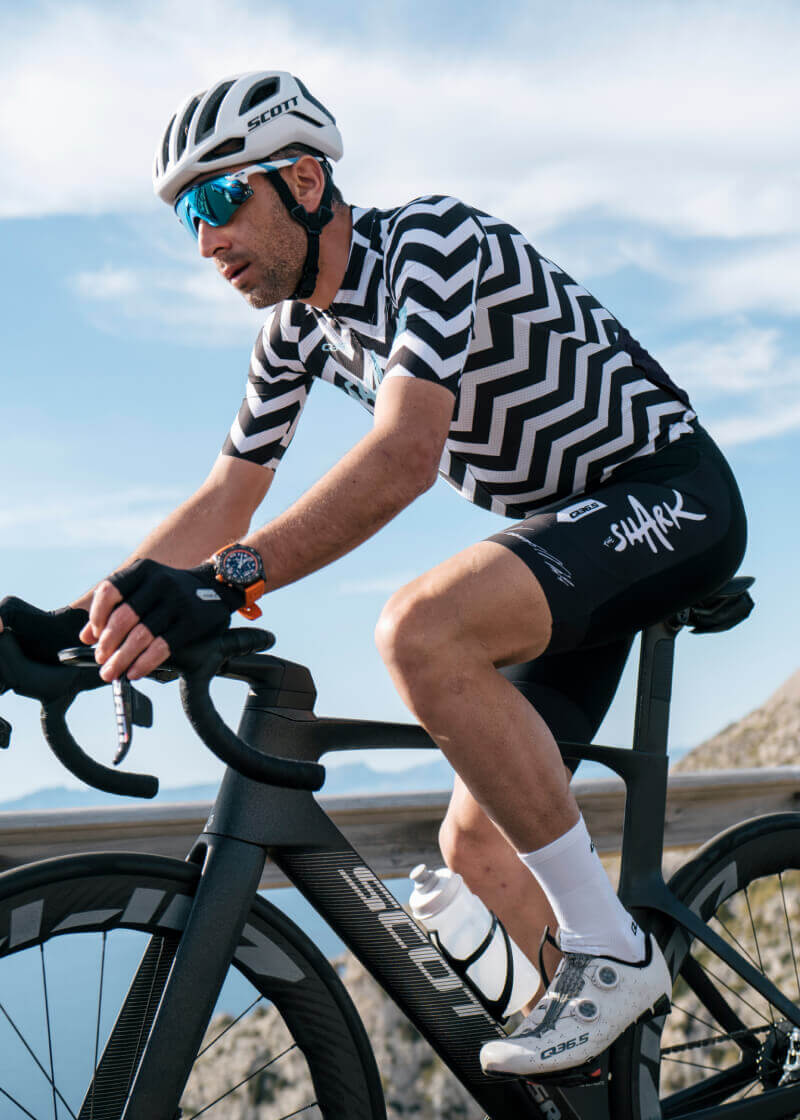 Maglietta Ciclismo Antracita - Frase Motivazionale Per Ciclisti Maglietta Ciclismo Antracita - Frase Motivazionale Per Ciclisti