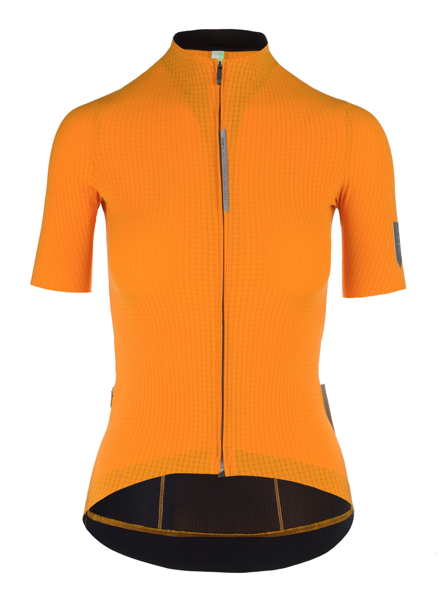 Orange cycling store jersey womens