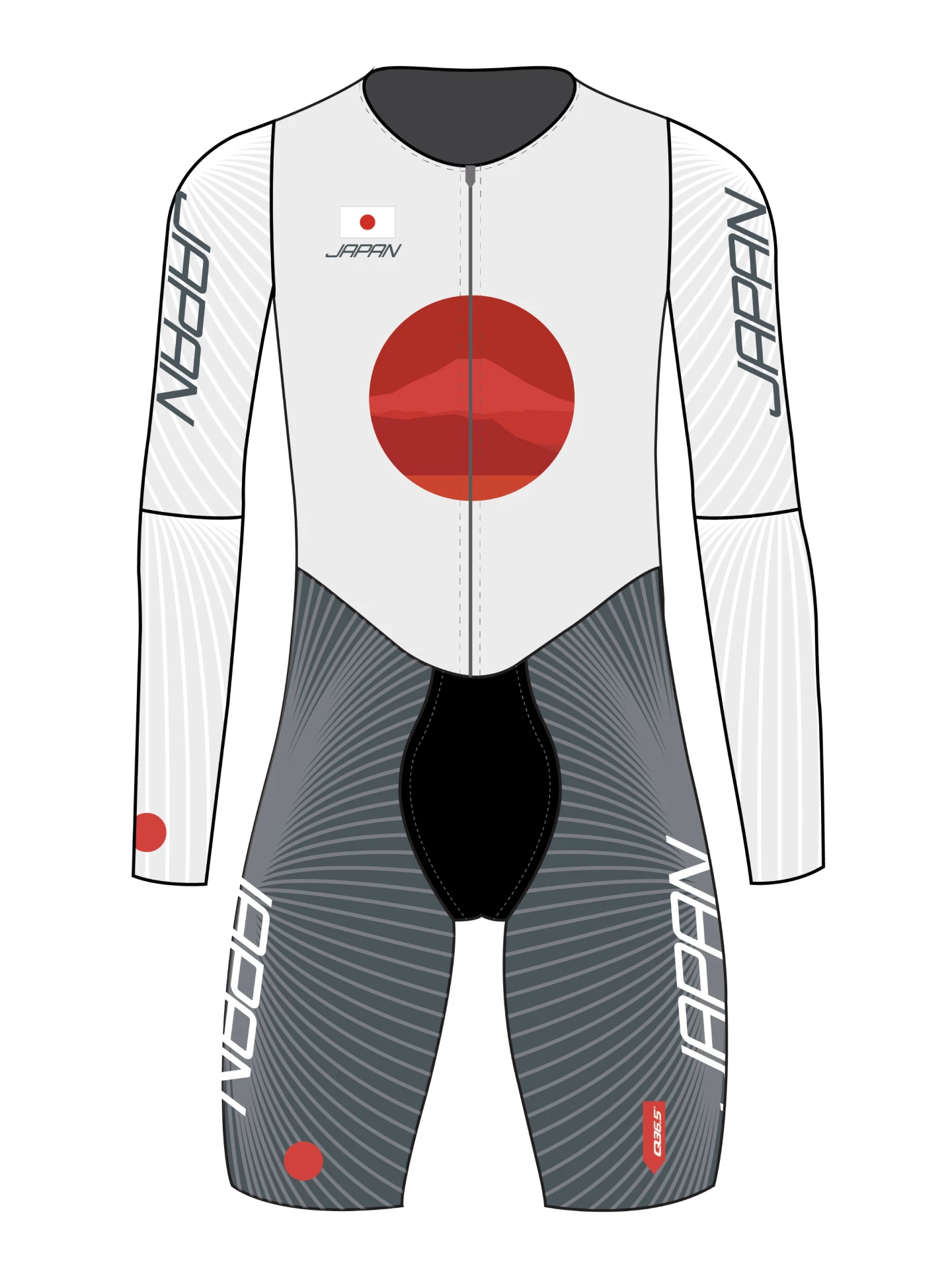 Cycling JP Olympic PROJP Skinsuit Long Sleeve • Q36.5