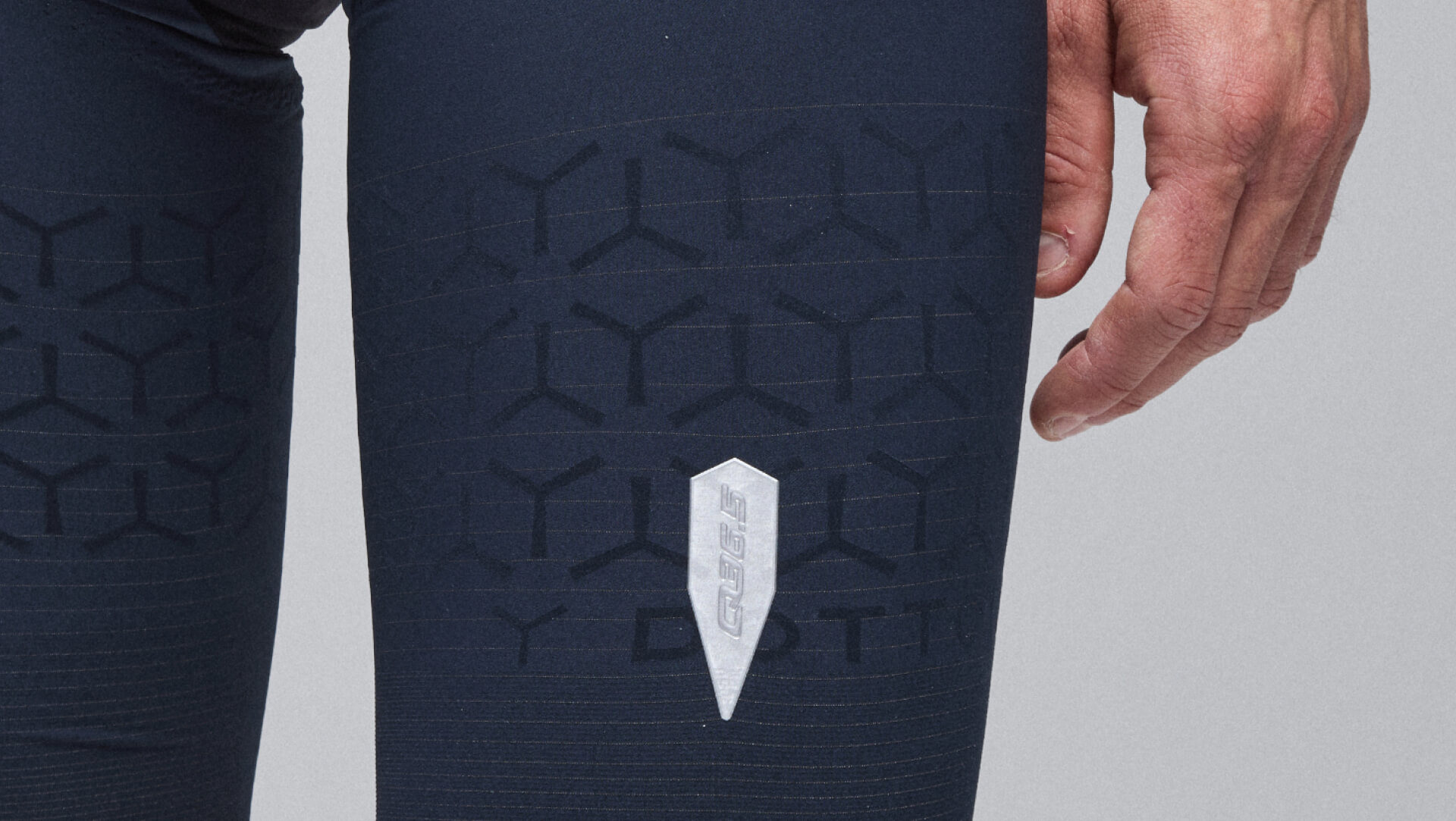 Cycling Dottore PRO Bib Shorts Men Q36.5 - Silver Thread 