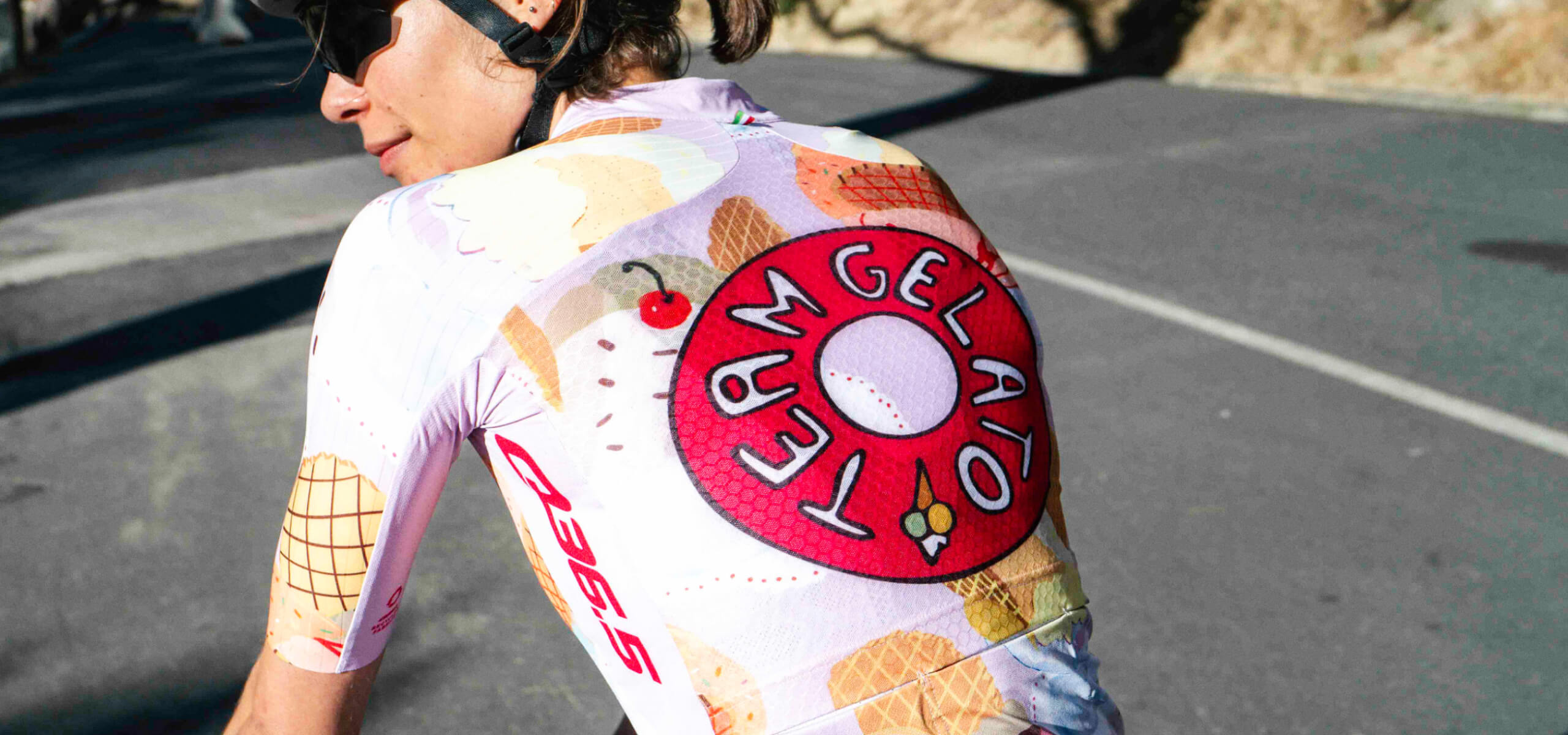 Gregarius Pro Team Gelato Maillot Mujer ciclismo Mujer Q36.5