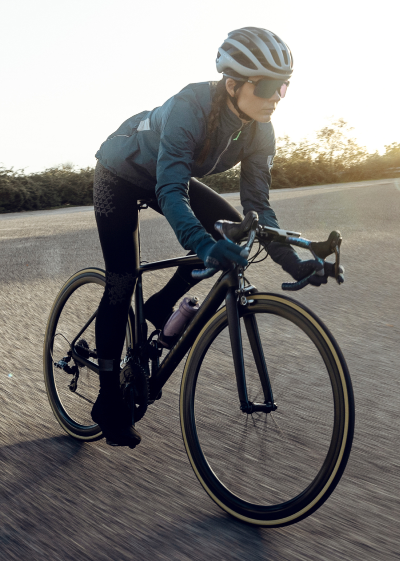 Womens cycling tights: winter, thermal, waterproof, padded long