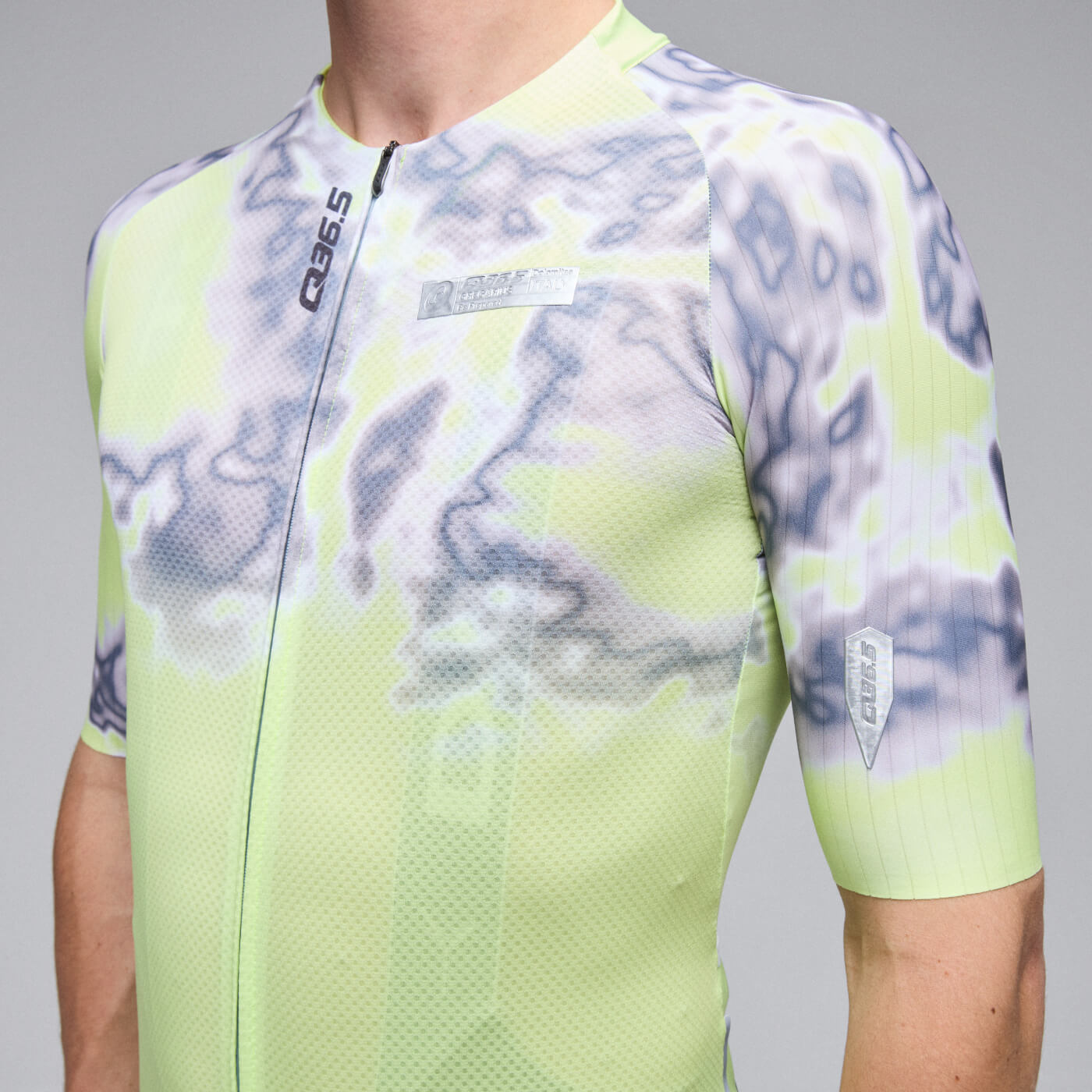 Cycling Gregarius Clima Weathermap Jersey Men Q36.5 - 3D fabric