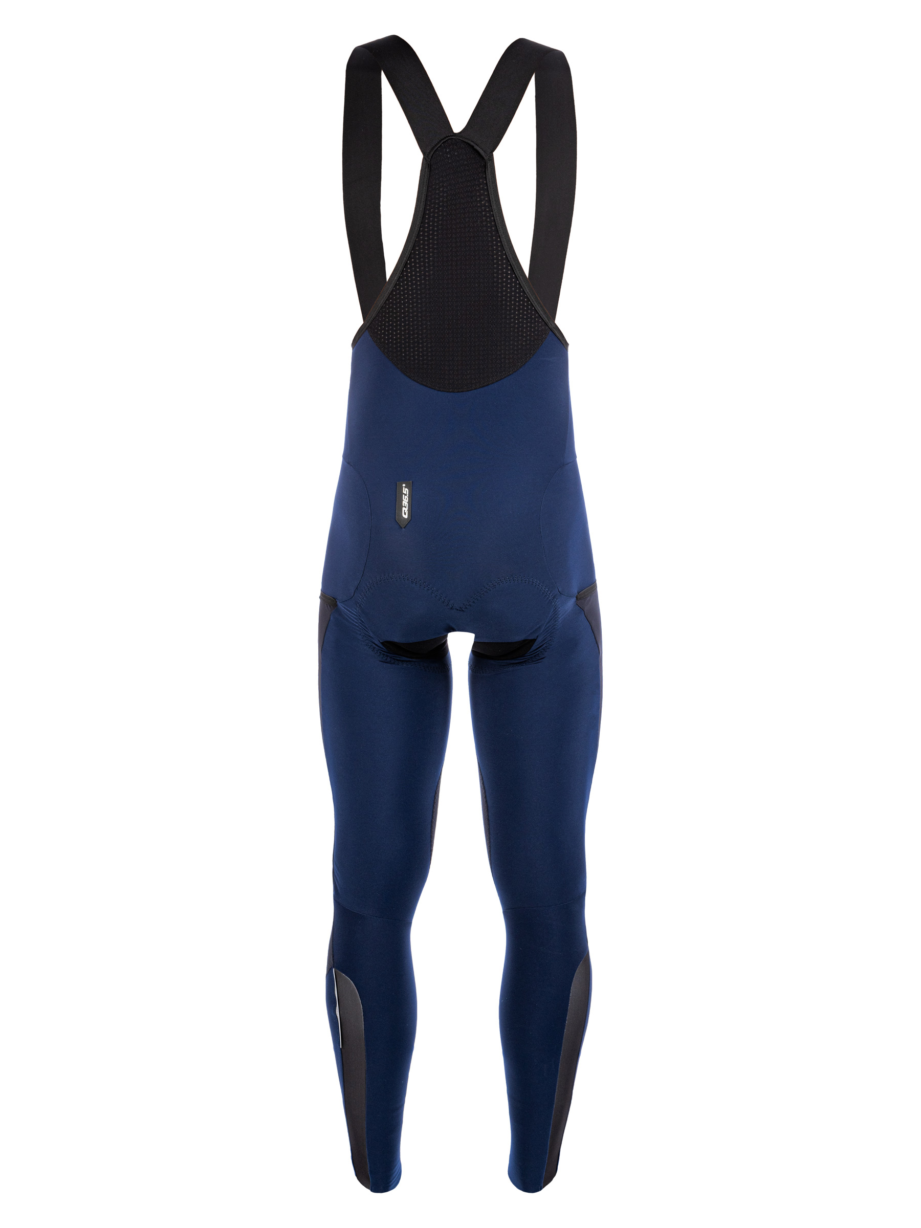 Bike Tights (with Bike Pad) in Blue Lightning on Black Tricot