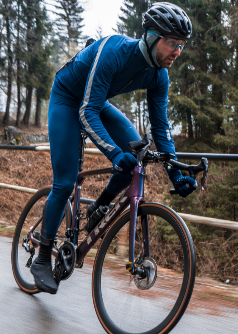 Santini LAVA Bib Tights Navy Blue - Cycling and Sports Clothing