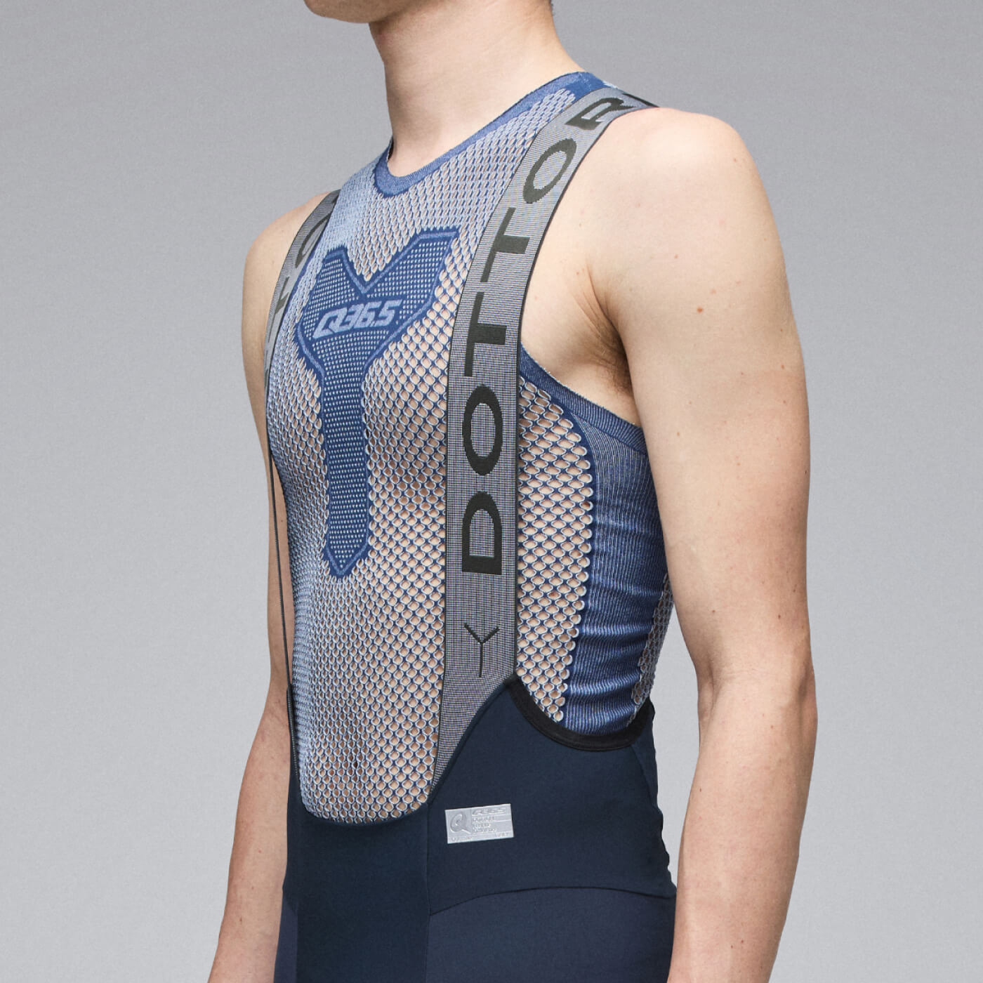 Cycling Dottore PRO Bib Shorts Men Q36.5 - Elastic Strap Construction 