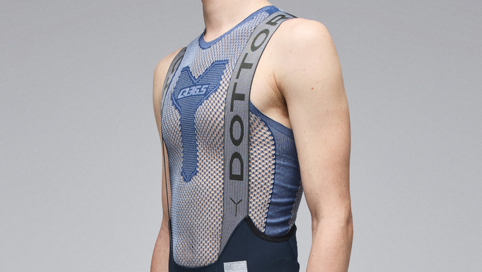 Cycling Dottore PRO Bib Shorts Men Q36.5 - Elastic Strap Construction 