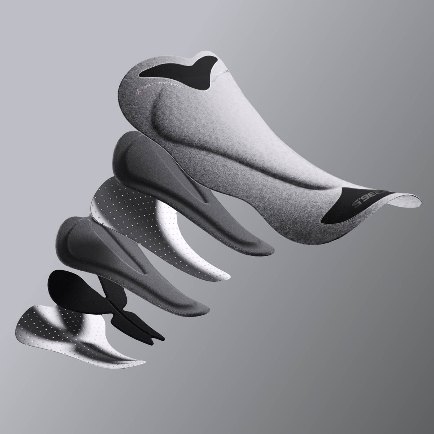 Cycling Dottore Clima Bib Shorts Men Q36.5 - Unique Pro Vented Chamois