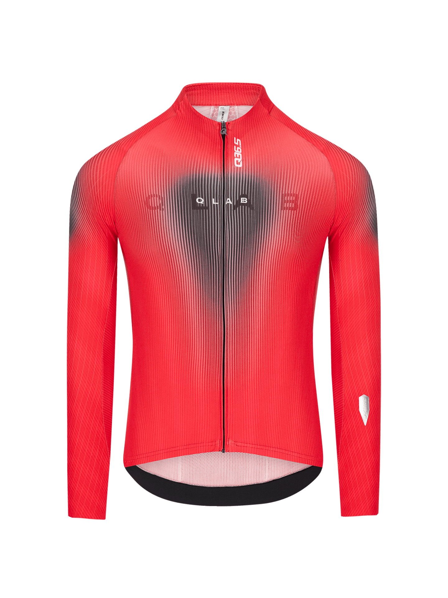 Gregarius Hybrid Light QLAB Long Sleeve Jersey Lava Red