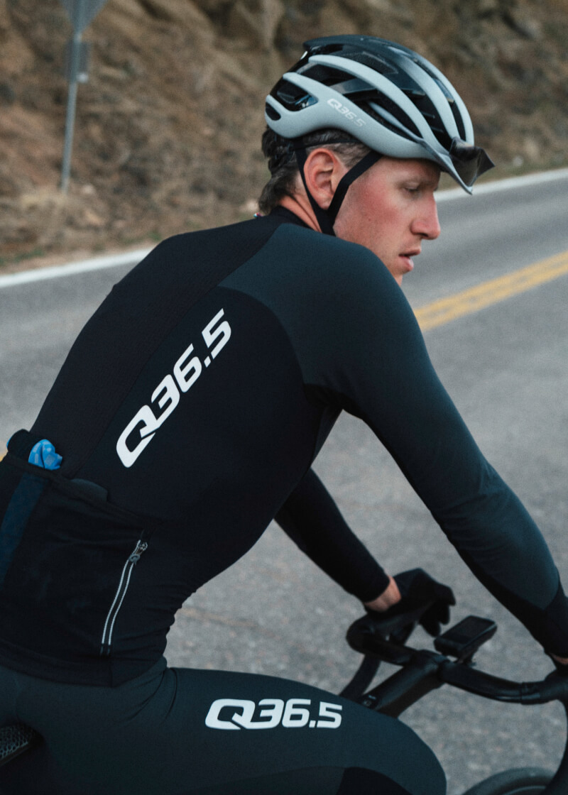 Cycling Dottore Hybrid Que Long Sleeve Jersey Q36.5