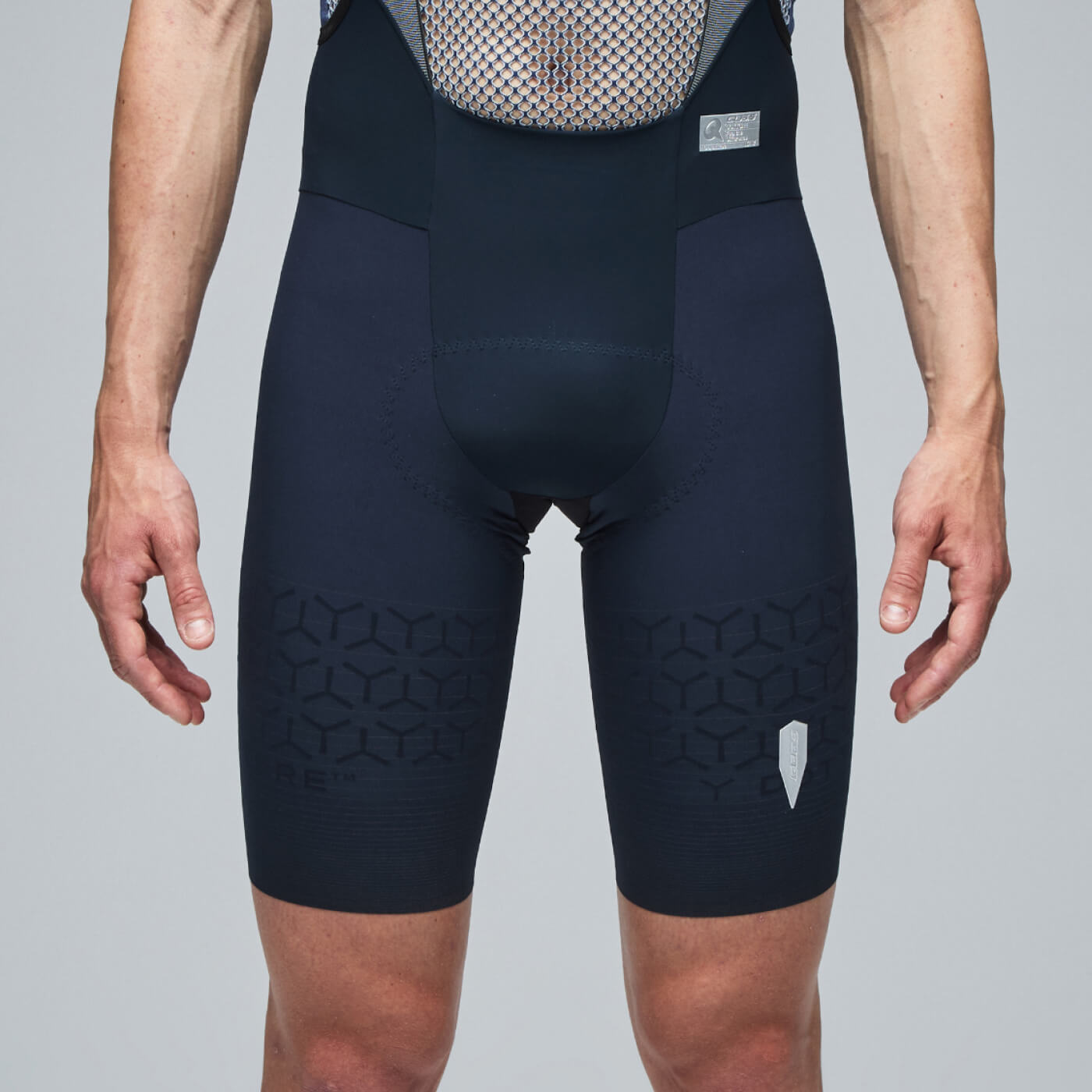 Cycling Dottore PRO Bib Shorts Men Q36.5 - Proprietary Leg Hem Finishing 