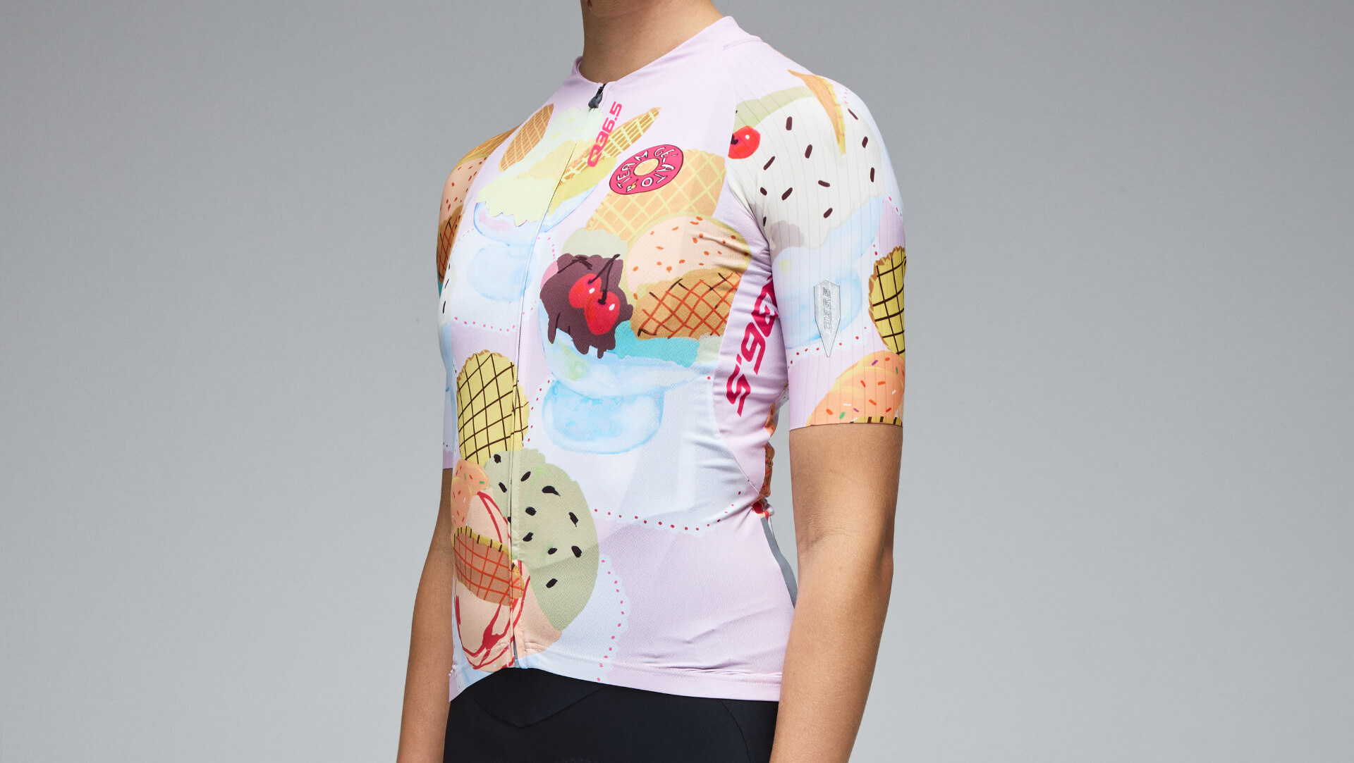 Gregarius Pro Team Gelato Maillot Mujer ciclismo Mujer Q36.5 - Rendimiento Aerodinámico 